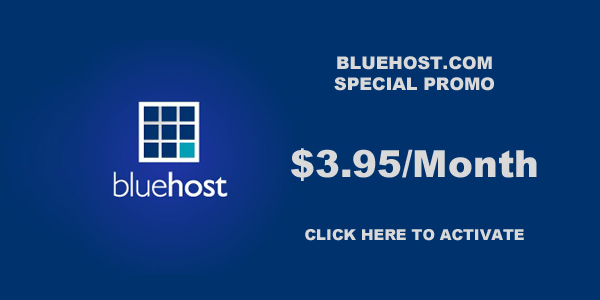 Bluehost Web Hosting $3.95